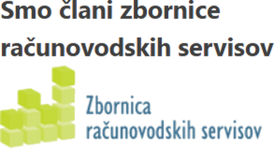 Smo člani zbornice računovodskih servisov